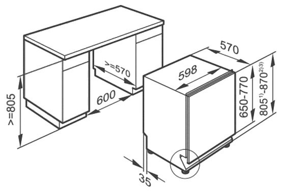 Посудомоечная машина Miele G 6060 SCVi