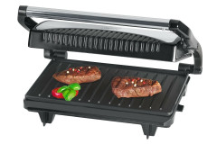 Электрогриль Clatronic MG 3519 черный/стальной