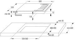 Газовая варочная панель Gorenje G640EB