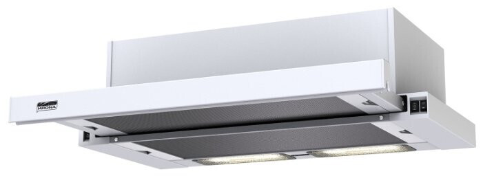 Встраиваемая вытяжка Krona Kamilla 600 White 2 мотора