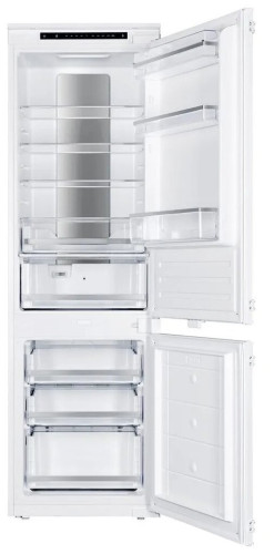 Встраиваемый холодильник Hiberg RFCB 350 NFW