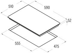 Газовая варочная панель Cata CCI 6031 BK