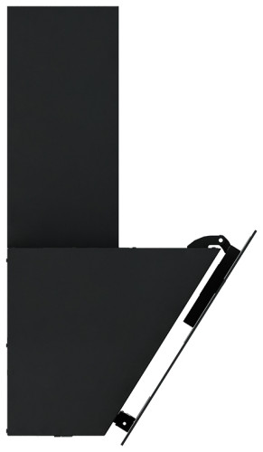 Кухонная вытяжка Elikor Антрацит 60П-650-Е3Д черный/черное стекло