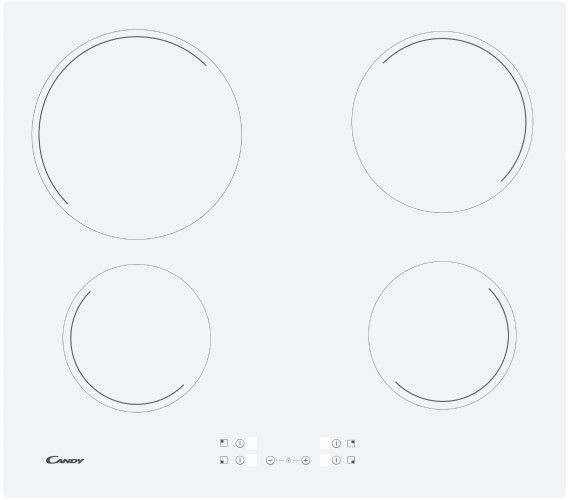Электрическая варочная панель Candy CH 64 CCW
