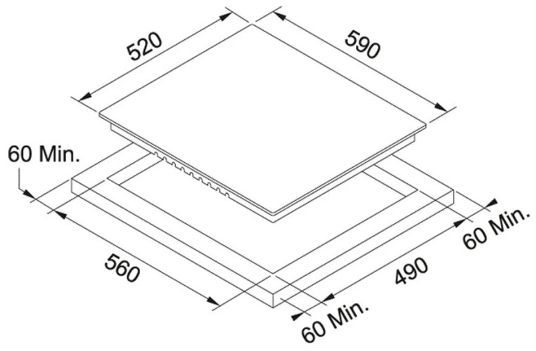 Электрическая варочная панель Franke FHR 604 C T BK 108.0530.024