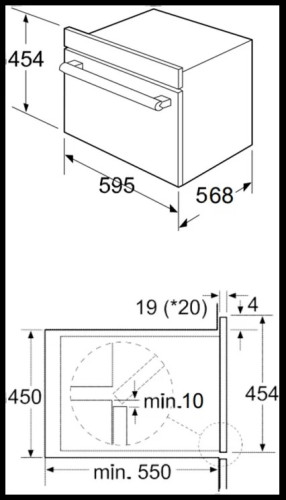 Электрический духовой шкаф MAUNFELD MCMO.44.9GBG
