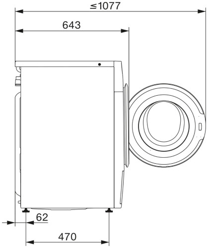 Стиральная машина Miele WWG660 WCS TDos&9kg Lotus White, белый лотос