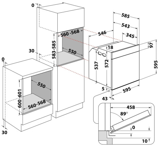 Электрический духовой шкаф Hotpoint-Ariston FIT 801 H AN HA