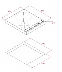 Индукционная варочная панель Teka IZC 42300 DMS