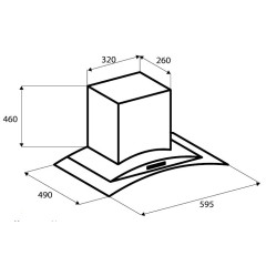 Кухонная вытяжка Zigmund &amp; Shtain K 296.61 W