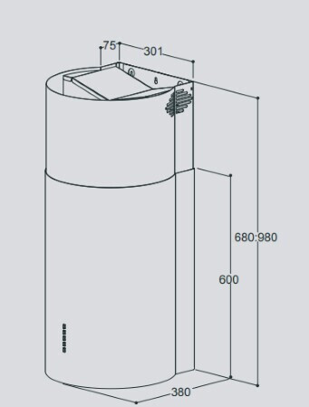 Кухонная вытяжка Zigmund & Shtain K 333.41 W
