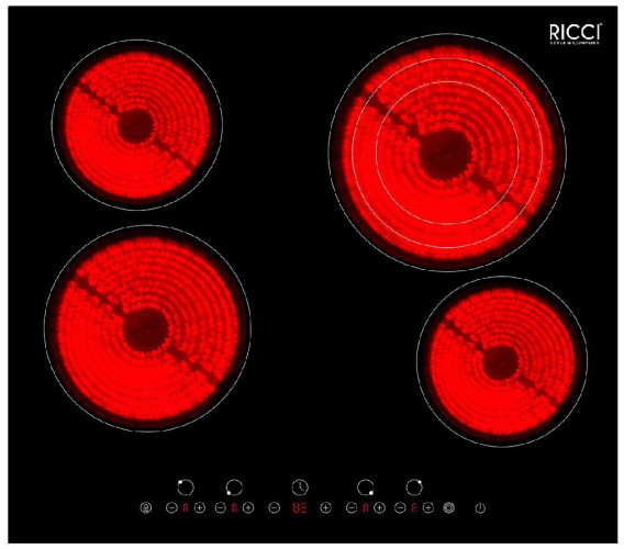 Электрическая варочная панель Ricci RCH-6502