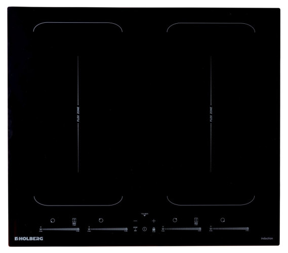 Индукционная варочная панель HOLBERG HINH 649SBL 2BZ
