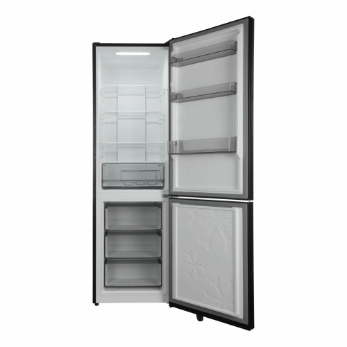 Холодильник Hyundai CC35083F черное стекло