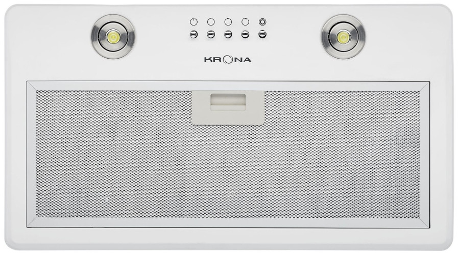 Встраиваемая вытяжка Krona Runa 600 PB белый