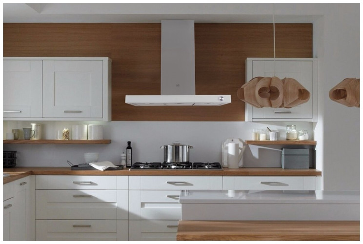 Кухонная вытяжка MBS Maranta 190 White Glass