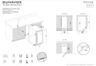 Винный шкаф Dunavox DAUF 32 83B