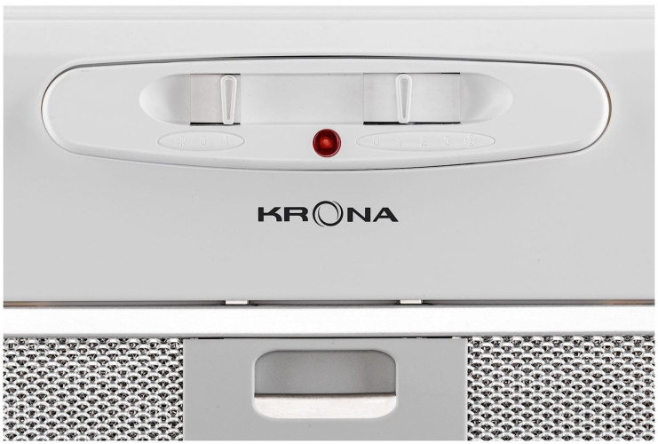 Встраиваемая вытяжка KRONA MINI 600 WHITE slide