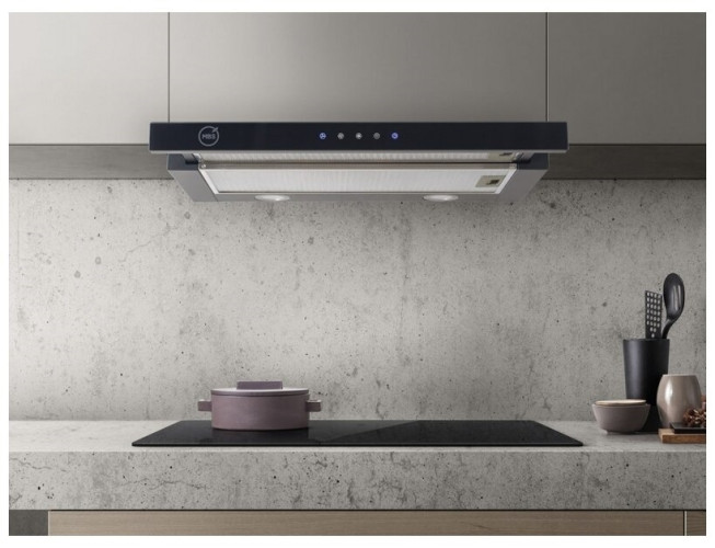 Встраиваемая вытяжка MBS Canna 260 Black Glass