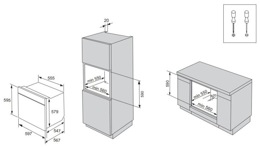 Электрический духовой шкаф Gorenje BO 758 ORAW
