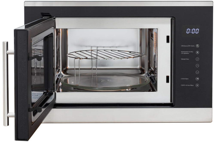 Встраиваемая микроволновая печь Krona RIFLESSO 60 BL