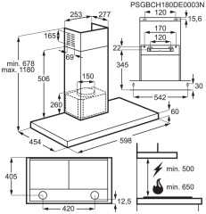 Кухонная вытяжка Electrolux LFT 766 X