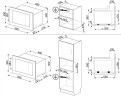 Встраиваемая микроволновая печь Smeg FMI120B3
