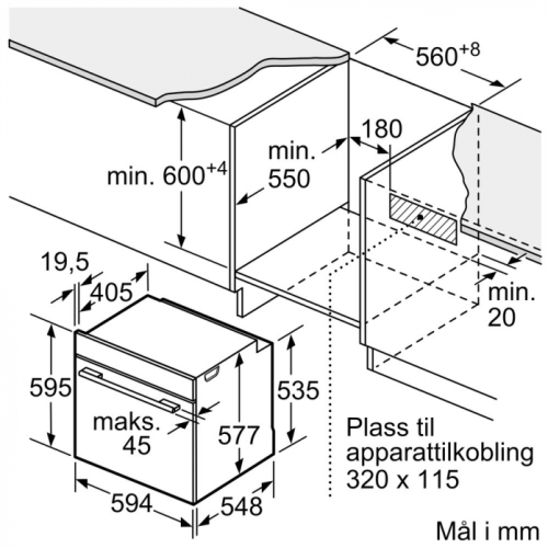 Электрический духовой шкаф Bosch HSG958DB1S