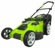 Газонокосилка электрическая greenworks 2500207 G-MAX 40V 49 cm 3-in-1