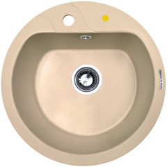 Кухонная мойка Zigmund &amp; Shtain Kreis 505F топленое молоко