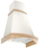 Кухонная вытяжка Elikor Ротонда 90П 1000 ПЗД бежевый дуб неокрашеный