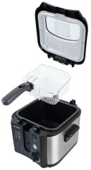 Фритюрница Endever Skyline FR-115 черный/стальной