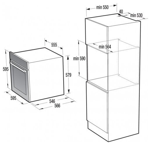 Электрический духовой шкаф Gorenje BOP 798 S54 X