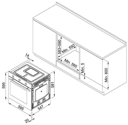 Электрический духовой шкаф Franke MA 82 M CG/F