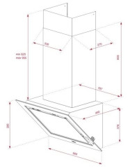 Кухонная вытяжка Teka DLV 68660 TOS LONDON BRICK BROWN