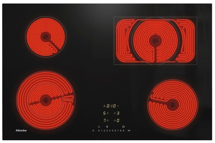 Электрическая варочная панель Miele KM 6542 FL, черный
