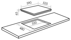 Комбинированная варочная панель MBS PG-641