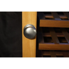 Встраиваемый винный шкаф Libhof CKD-42 серебристый