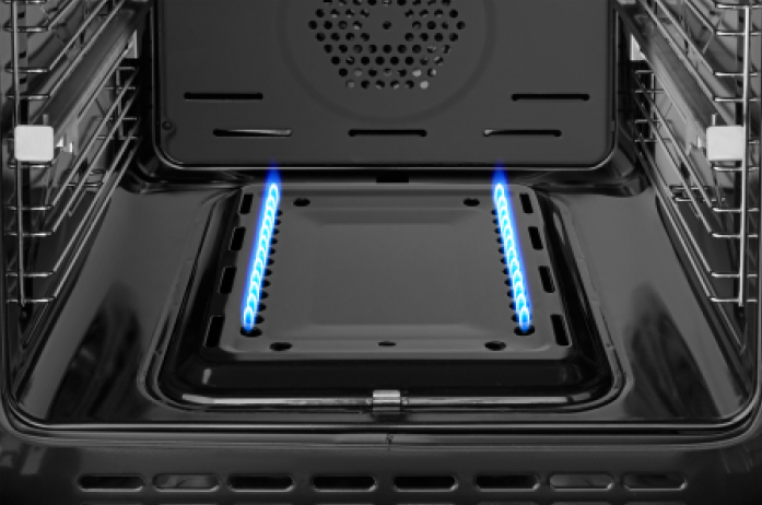 Газовый духовой шкаф Weissgauff WGO 706 D Black Glass 433 190