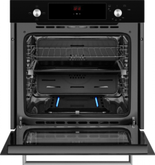 Газовый духовой шкаф Weissgauff WGO 706 D Black Glass 433 190