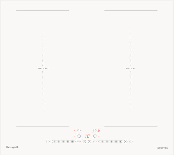 Электрическая варочная панель Weissgauff HI 642 WSCM
