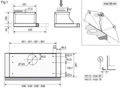 Встраиваемая вытяжка Zigmund & Shtain K 002.61 X