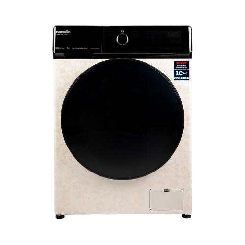 Стиральная машина Smile SWMSW10MB1400 бежевый мрамор/черный