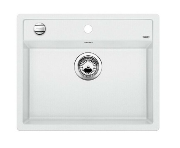 Кухонная мойка Blanco Dalago 6 белый с клапаном-автоматом