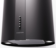 Островная вытяжка Meferi TUBE40BK Isla Power