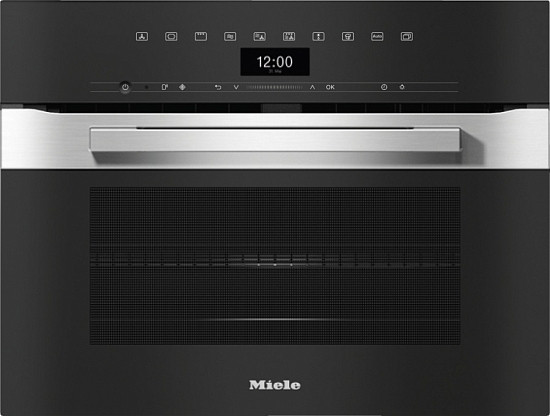 Электрический духовой шкаф Miele H 7440 BМ Stainless steel, нержавеющая сталь