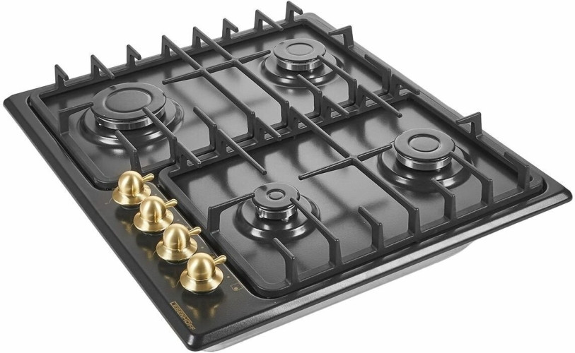 Газовая варочная панель LebenHoff ОМ60 Retro Black