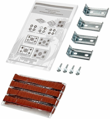 Газовая варочная панель LebenHoff ОМ60 Retro Black