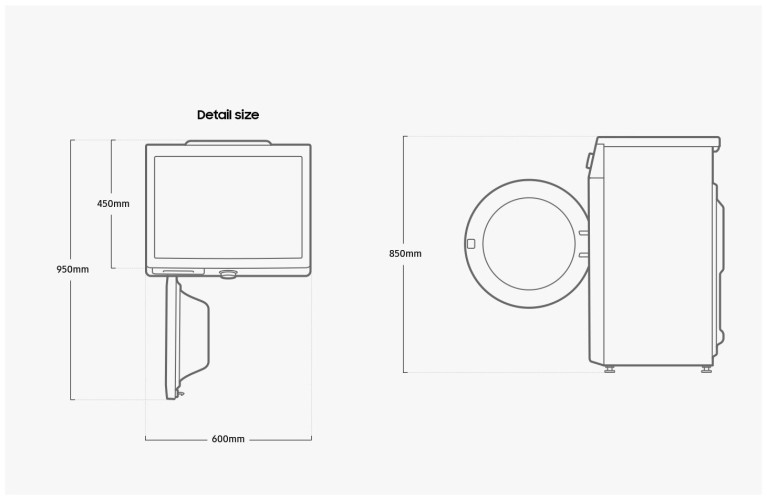 Стиральная машина Samsung WW60A4S00CE LP