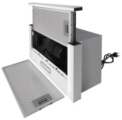 Встраиваемая вытяжка Exiteq EX 1075 white glass